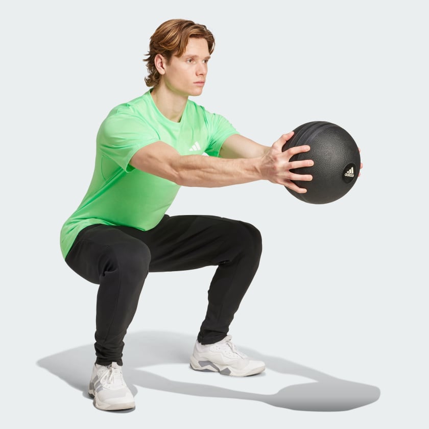 RUBI PURO  BLACK adidas men Train Essentials Feelready Training Tee