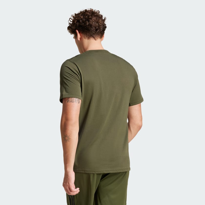 RUBI PURO  BLACK adidas men Train Essentials Feelready Training Tee