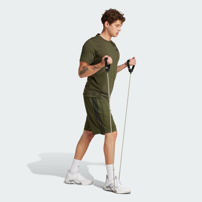 RUBI PURO  BLACK adidas men Train Essentials Feelready Training Tee