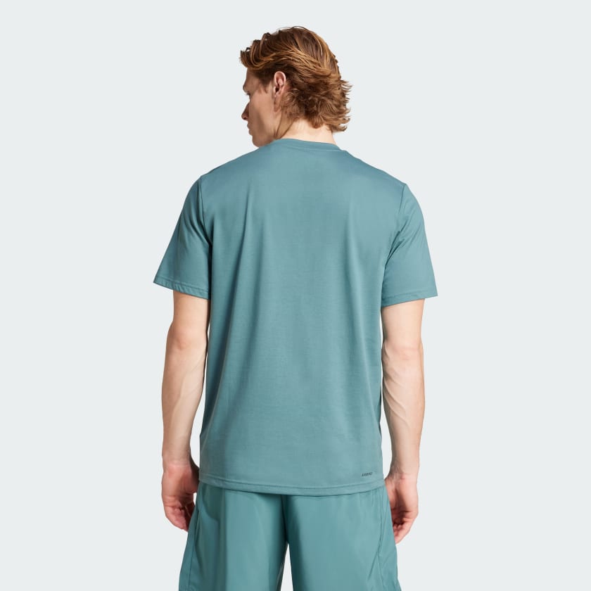 RUBI PURO  BLACK adidas men Train Essentials Feelready Training Tee
