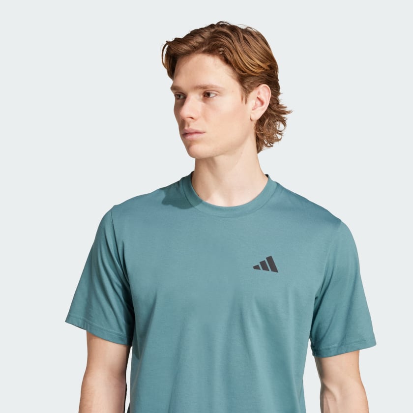 RUBI PURO  BLACK adidas men Train Essentials Feelready Training Tee