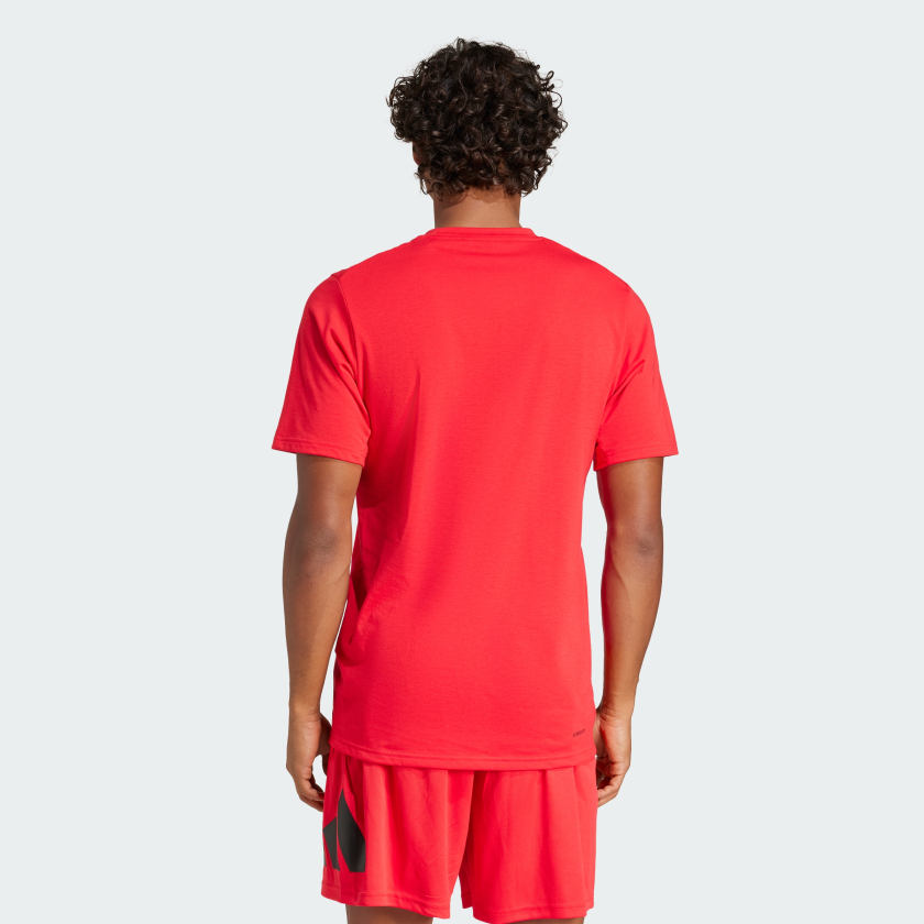 RUBI PURO  BLACK adidas men Train Essentials Feelready Training Tee