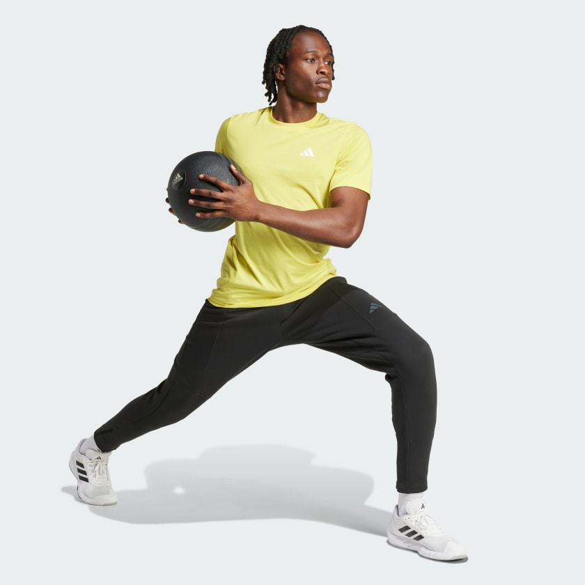 RUBI PURO  BLACK adidas men Train Essentials Feelready Training Tee