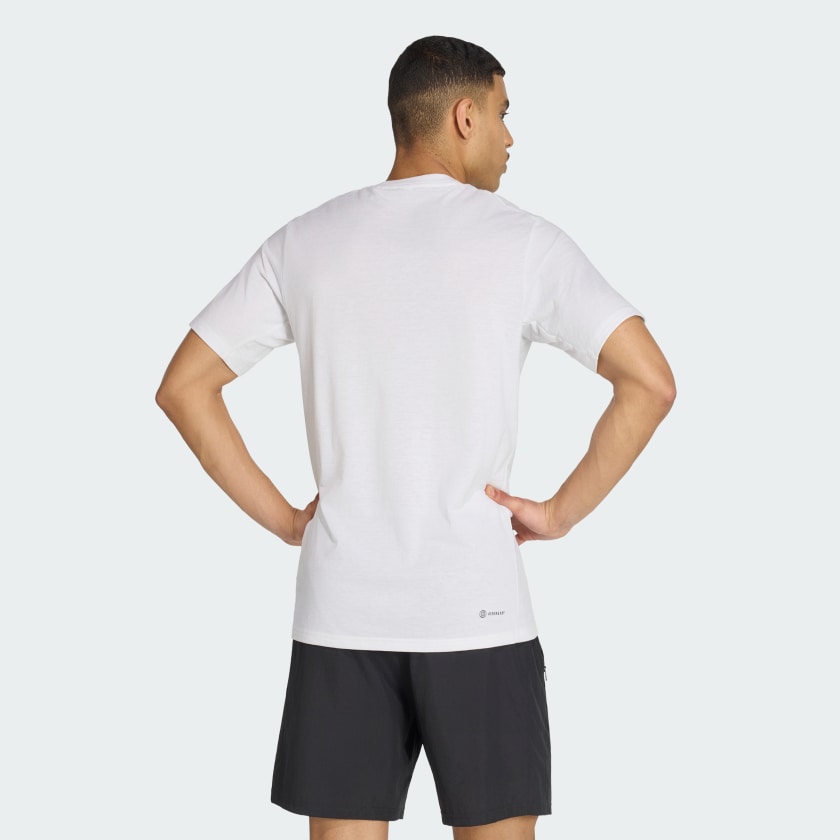 RUBI PURO  BLACK adidas men Train Essentials Feelready Training Tee