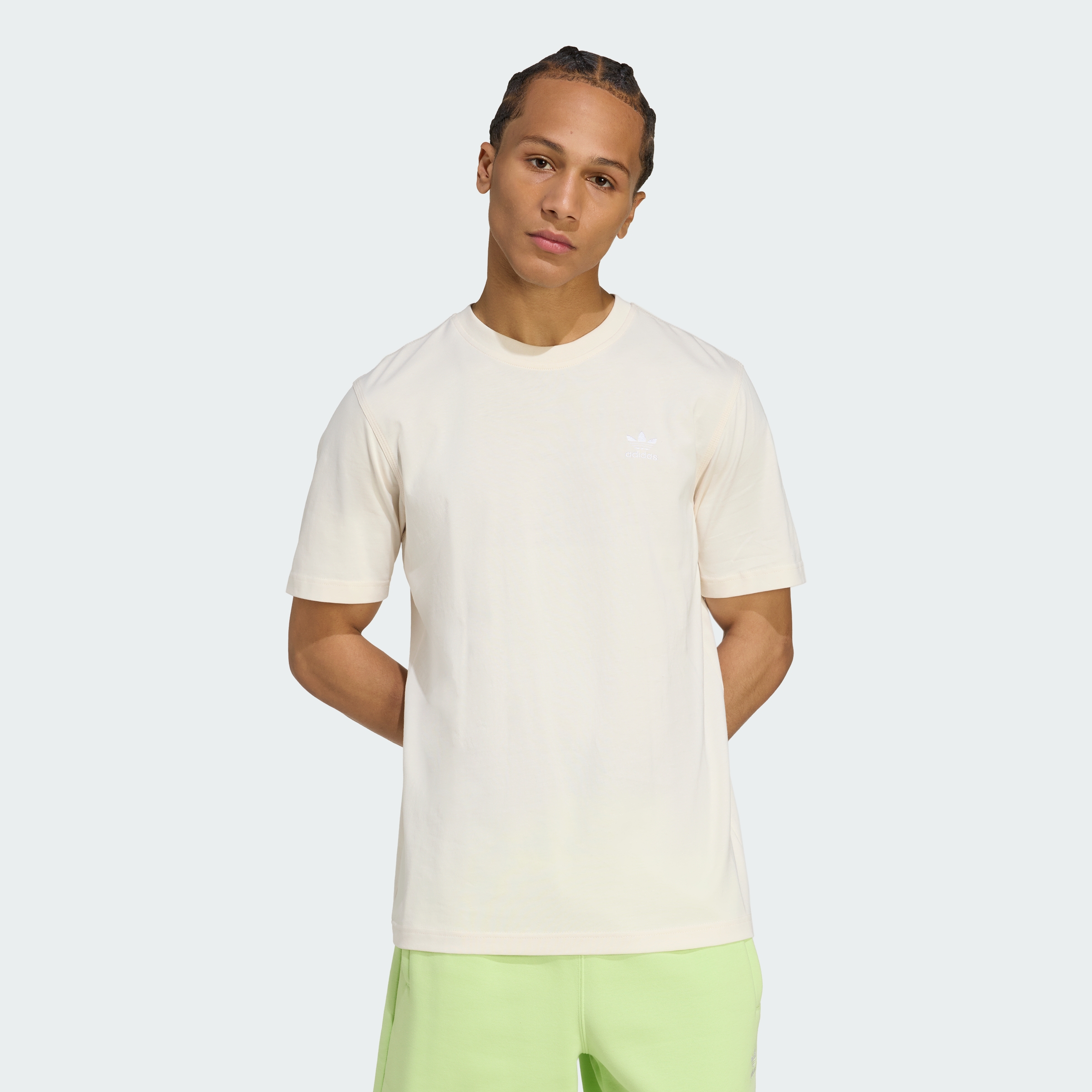 adidas men Trefoil Essentials Tee