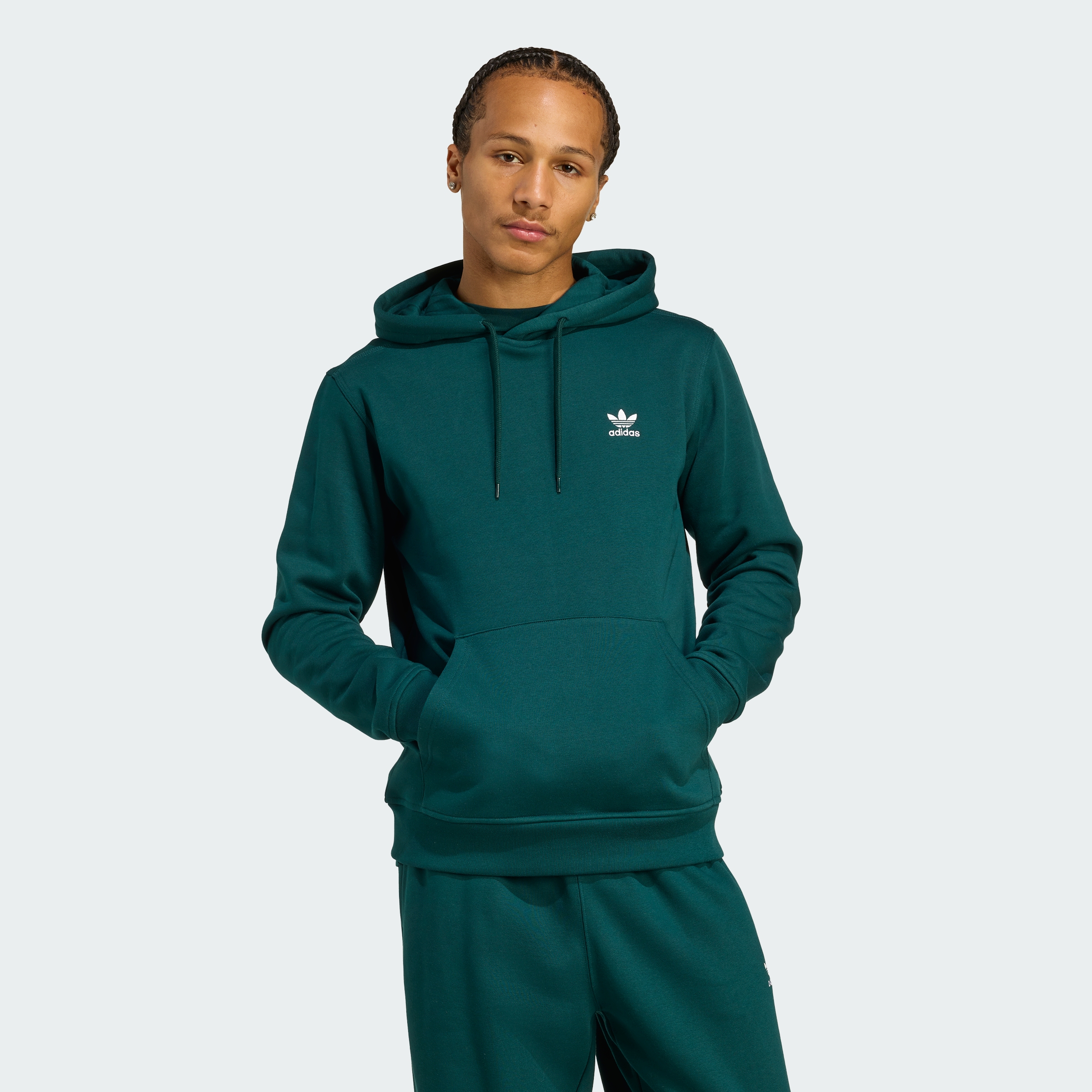adidas men Trefoil Essentials Hoodie
