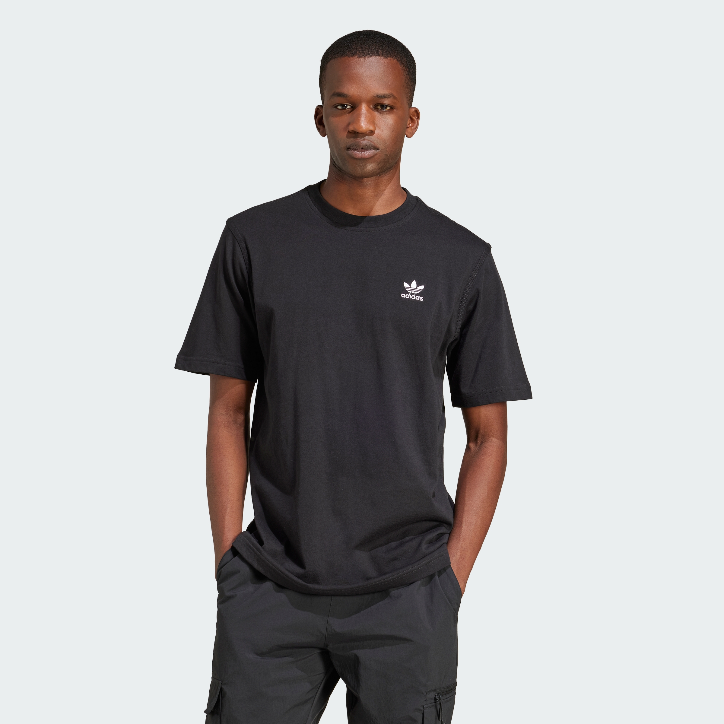 Tall M- adidas men Trefoil Essentials Tee