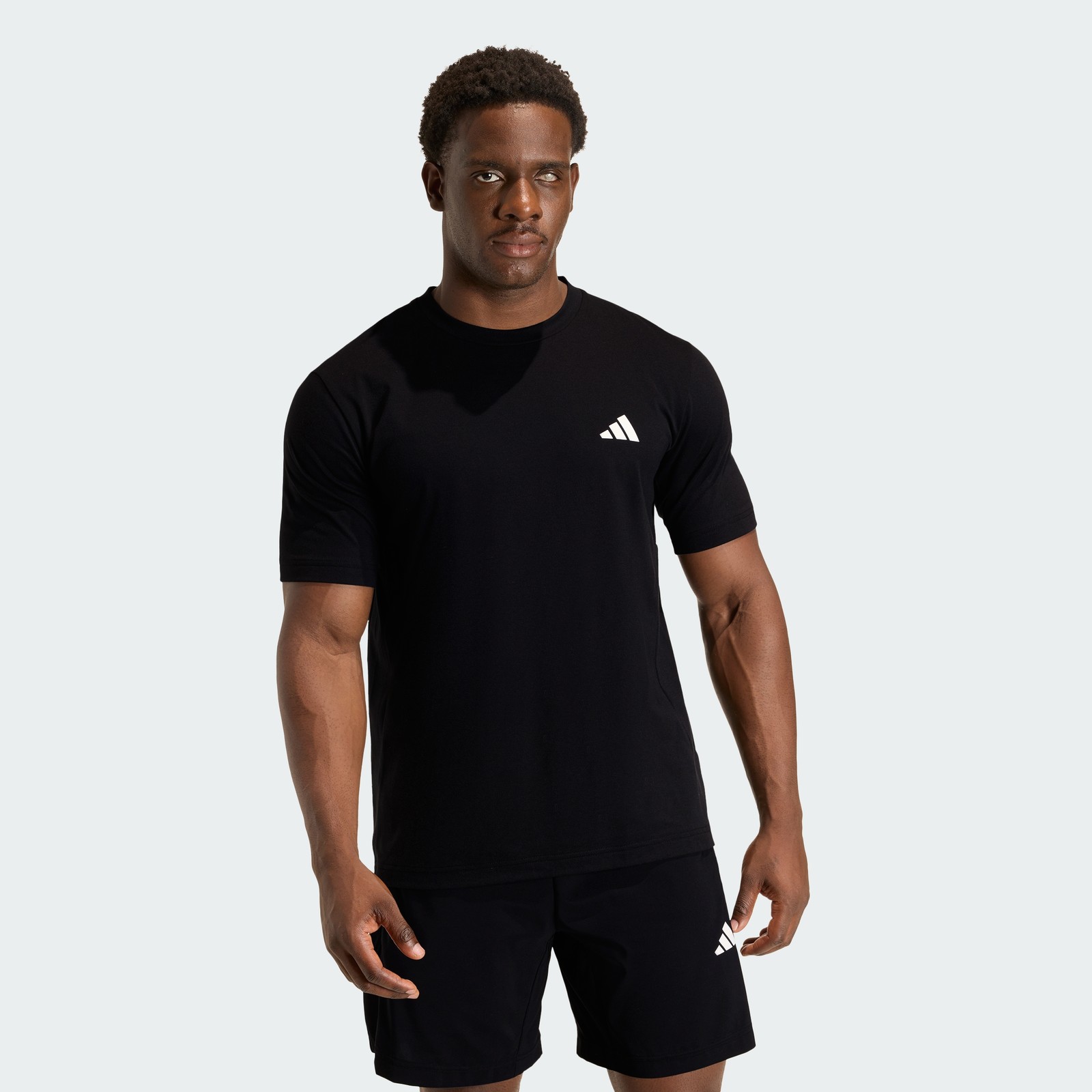 adidas men WORKOUT ESSENTIALS FEELREADY T SHIRT