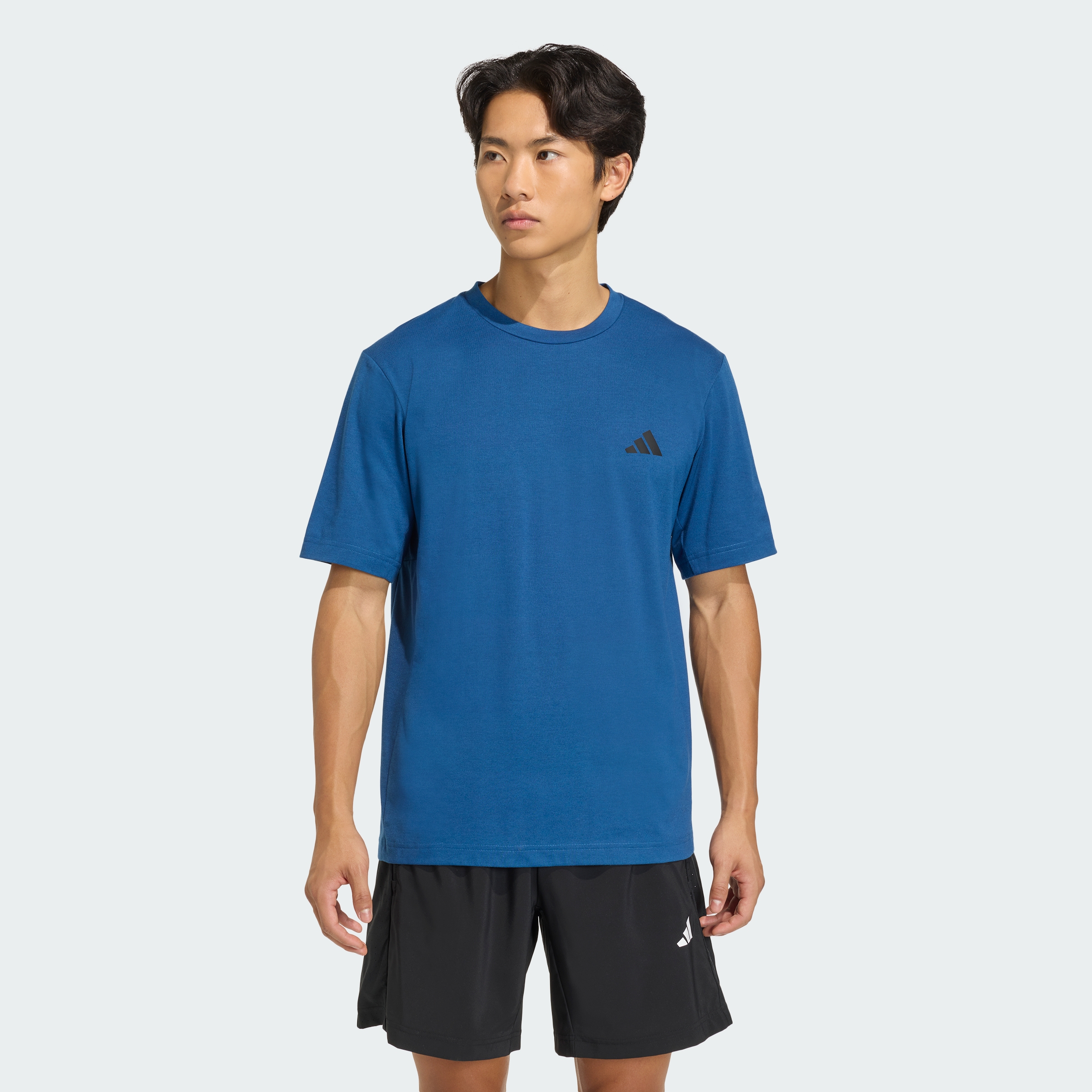 adidas men WORKOUT ESSENTIALS FEELREADY T SHIRT