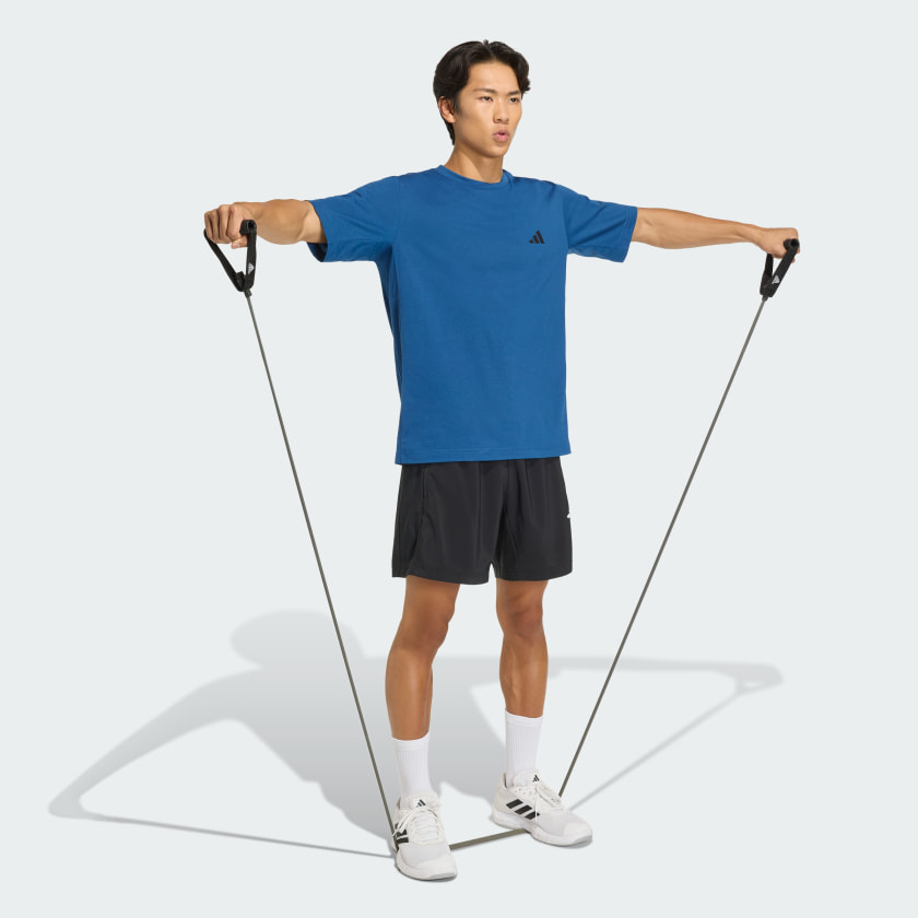 adidas men WORKOUT ESSENTIALS FEELREADY T SHIRT