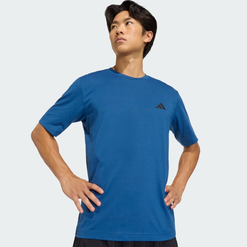 adidas men WORKOUT ESSENTIALS FEELREADY T SHIRT