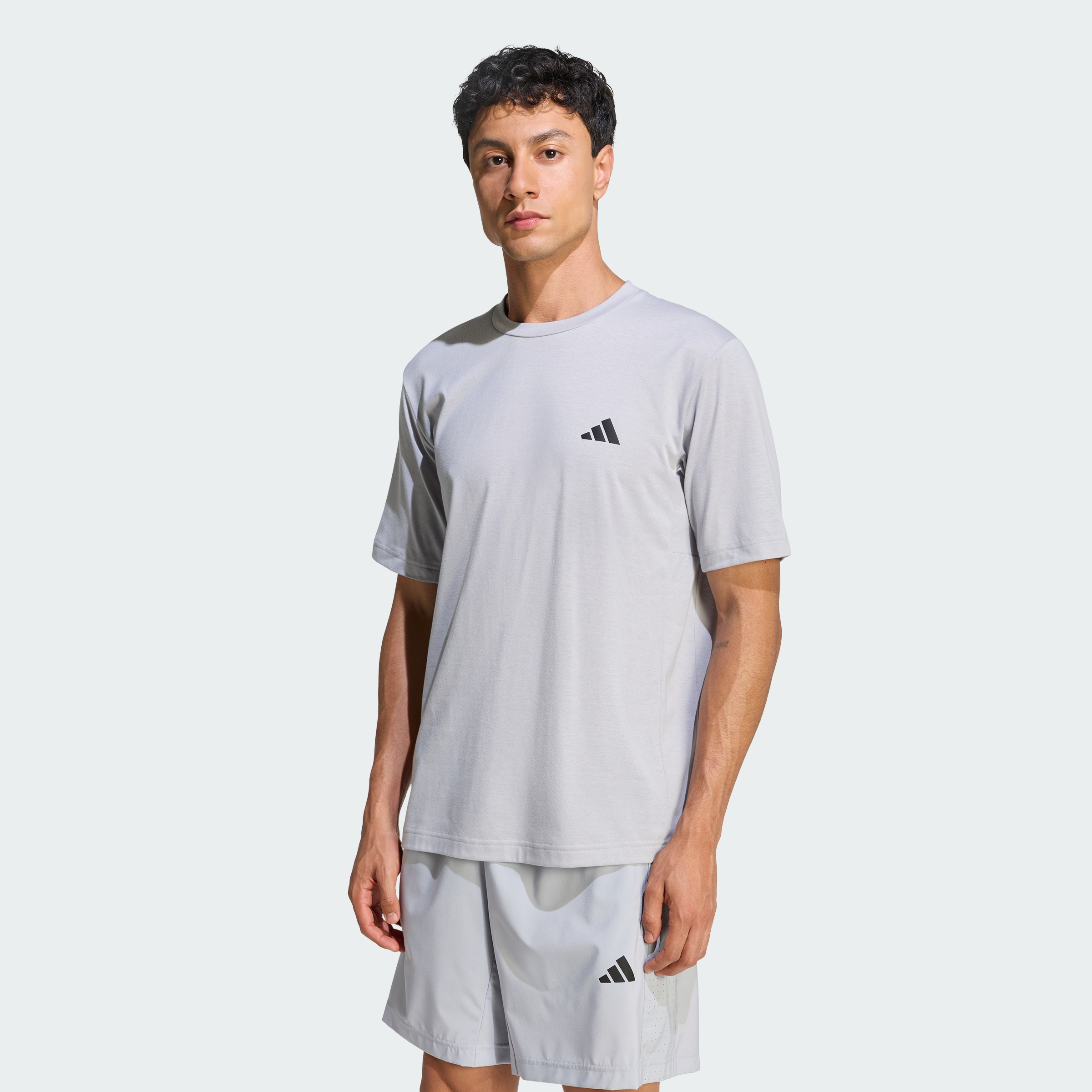 adidas men WORKOUT ESSENTIALS FEELREADY T SHIRT