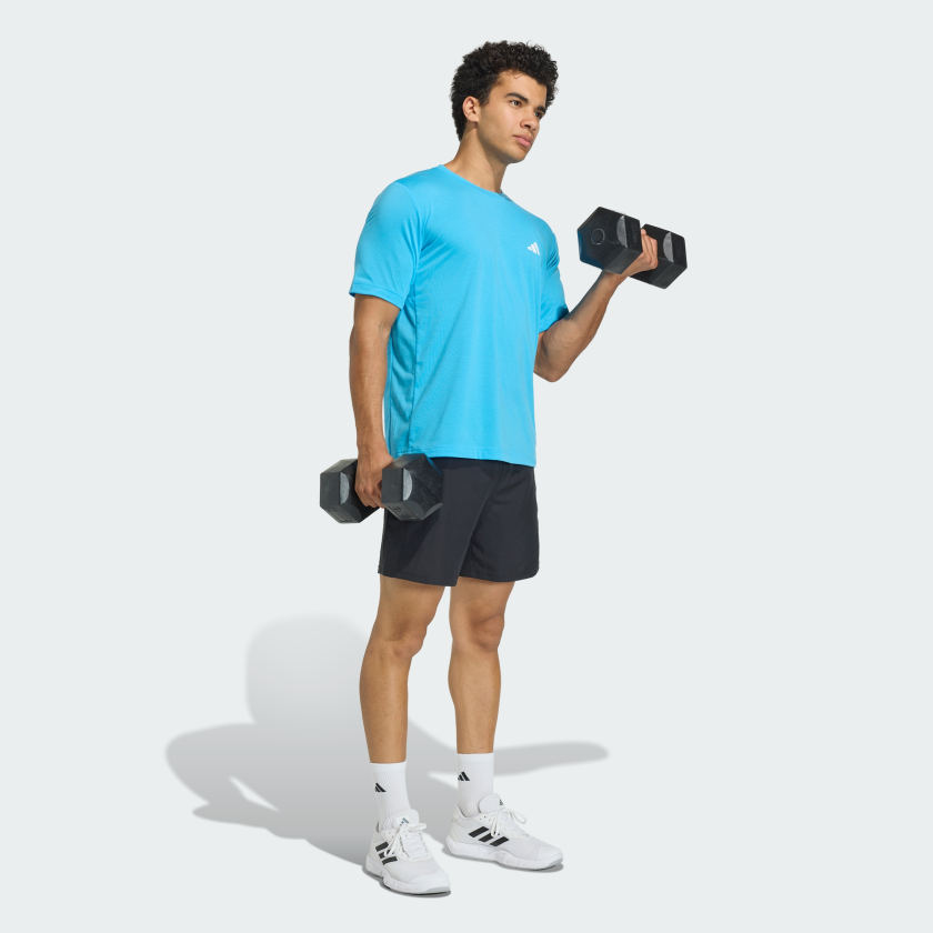 adidas men WORKOUT ESSENTIALS FEELREADY T SHIRT