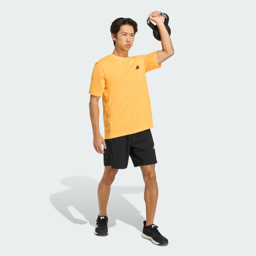 adidas men WORKOUT ESSENTIALS FEELREADY T SHIRT