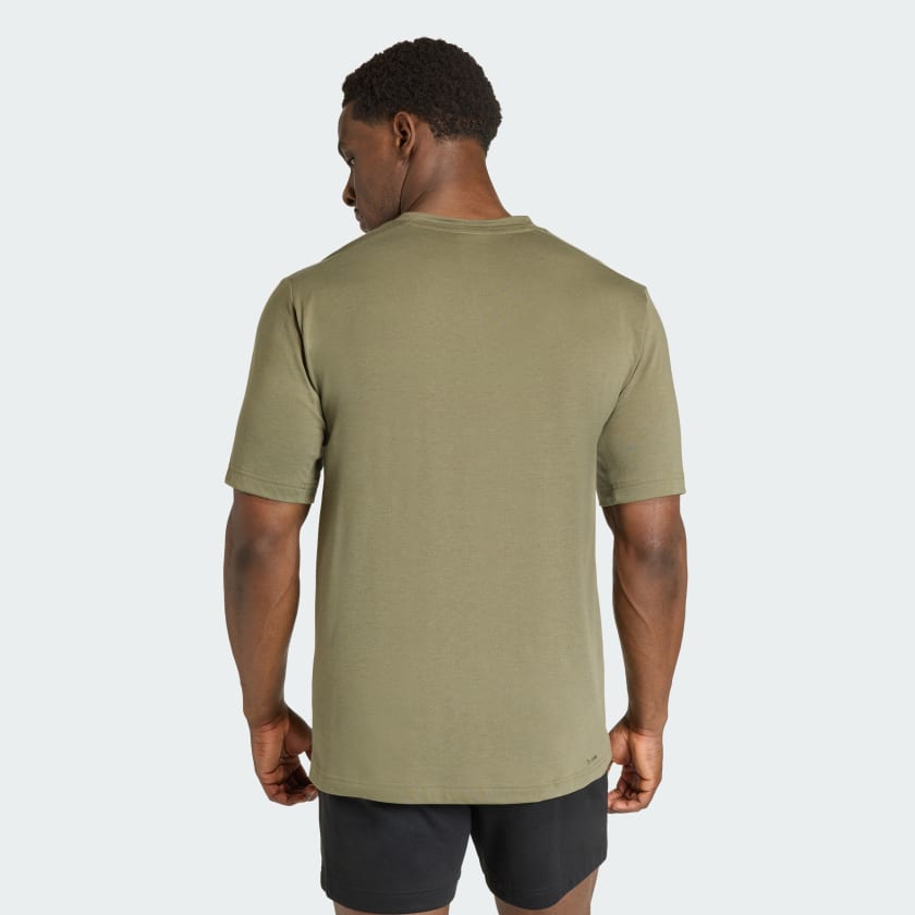 adidas men WORKOUT ESSENTIALS FEELREADY T SHIRT