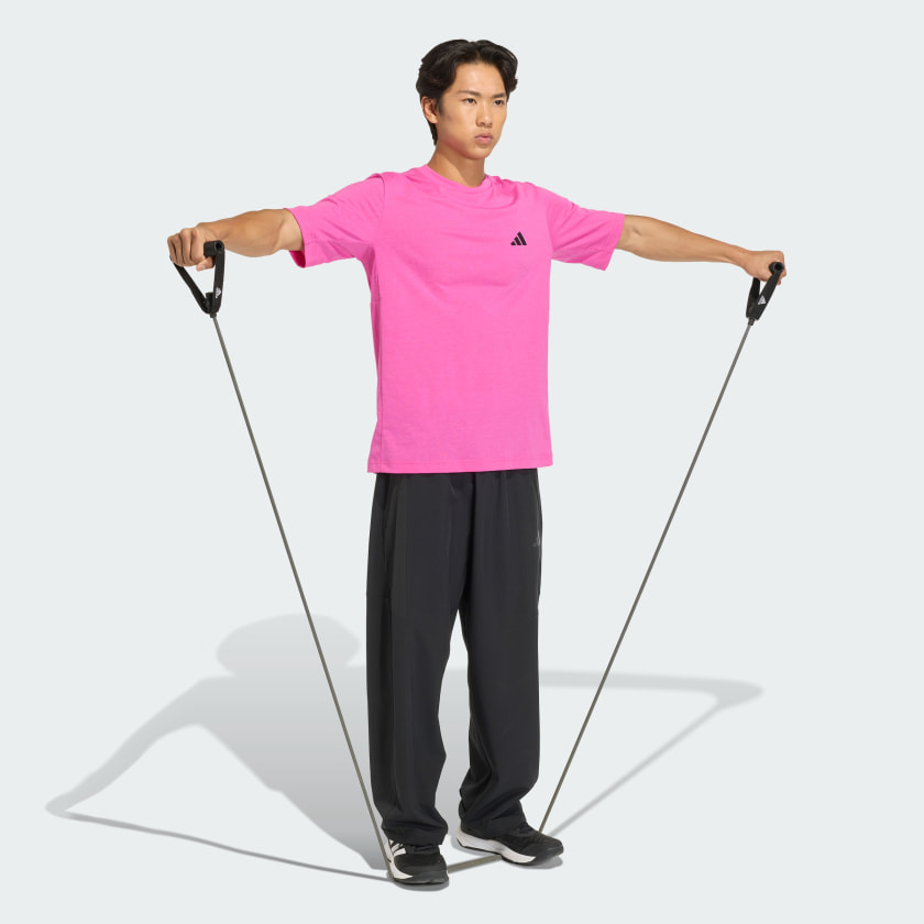 adidas men WORKOUT ESSENTIALS FEELREADY T SHIRT