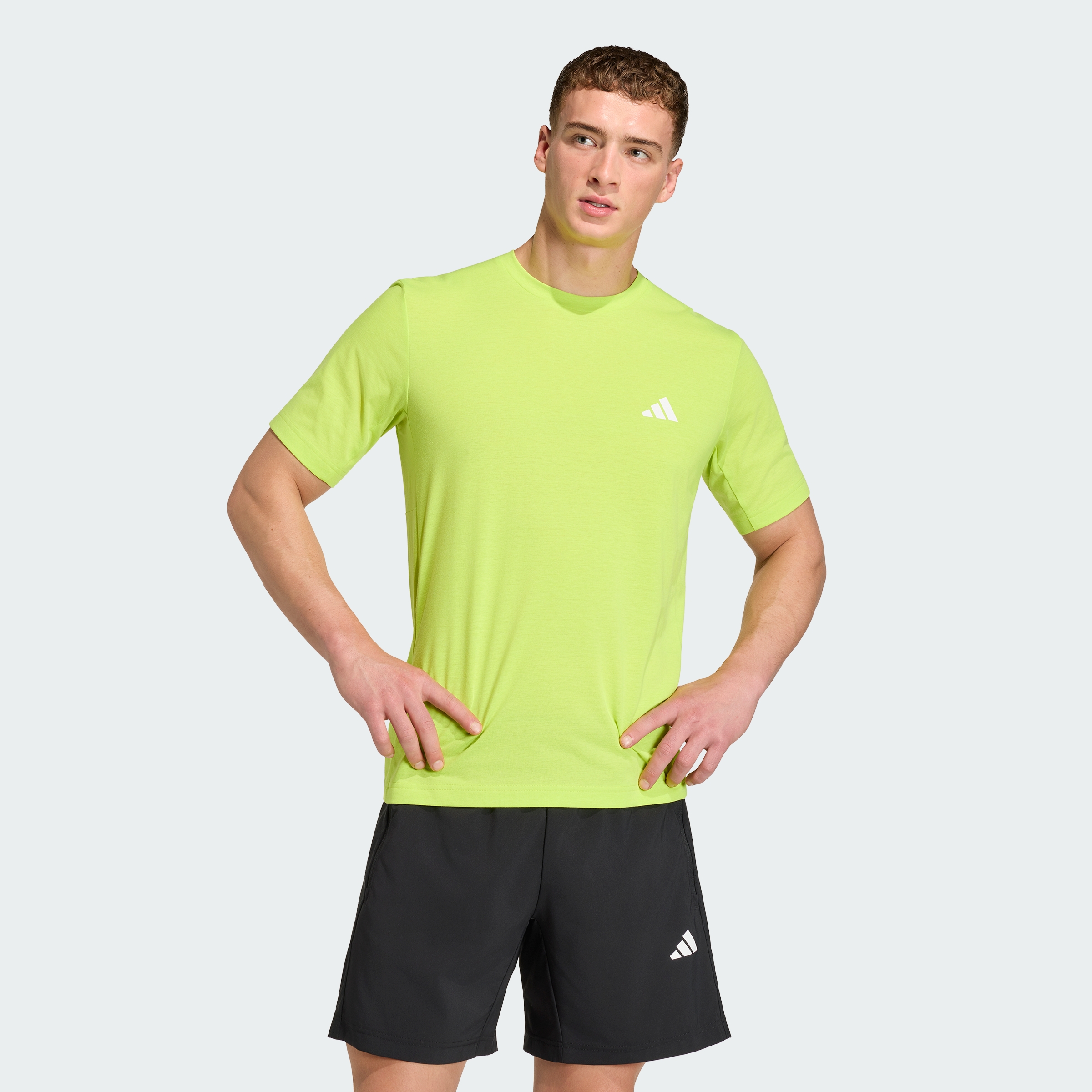 adidas men WORKOUT ESSENTIALS FEELREADY T SHIRT