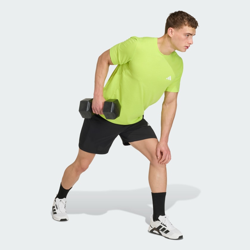 adidas men WORKOUT ESSENTIALS FEELREADY T SHIRT