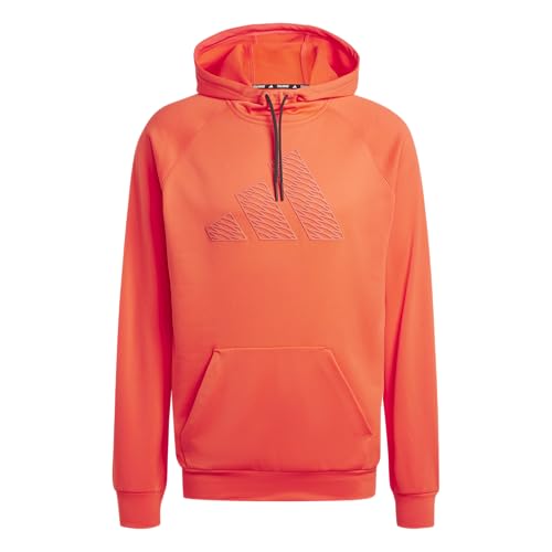 Talla M - adidas mens Game and Go Big Logo Training Hoodie