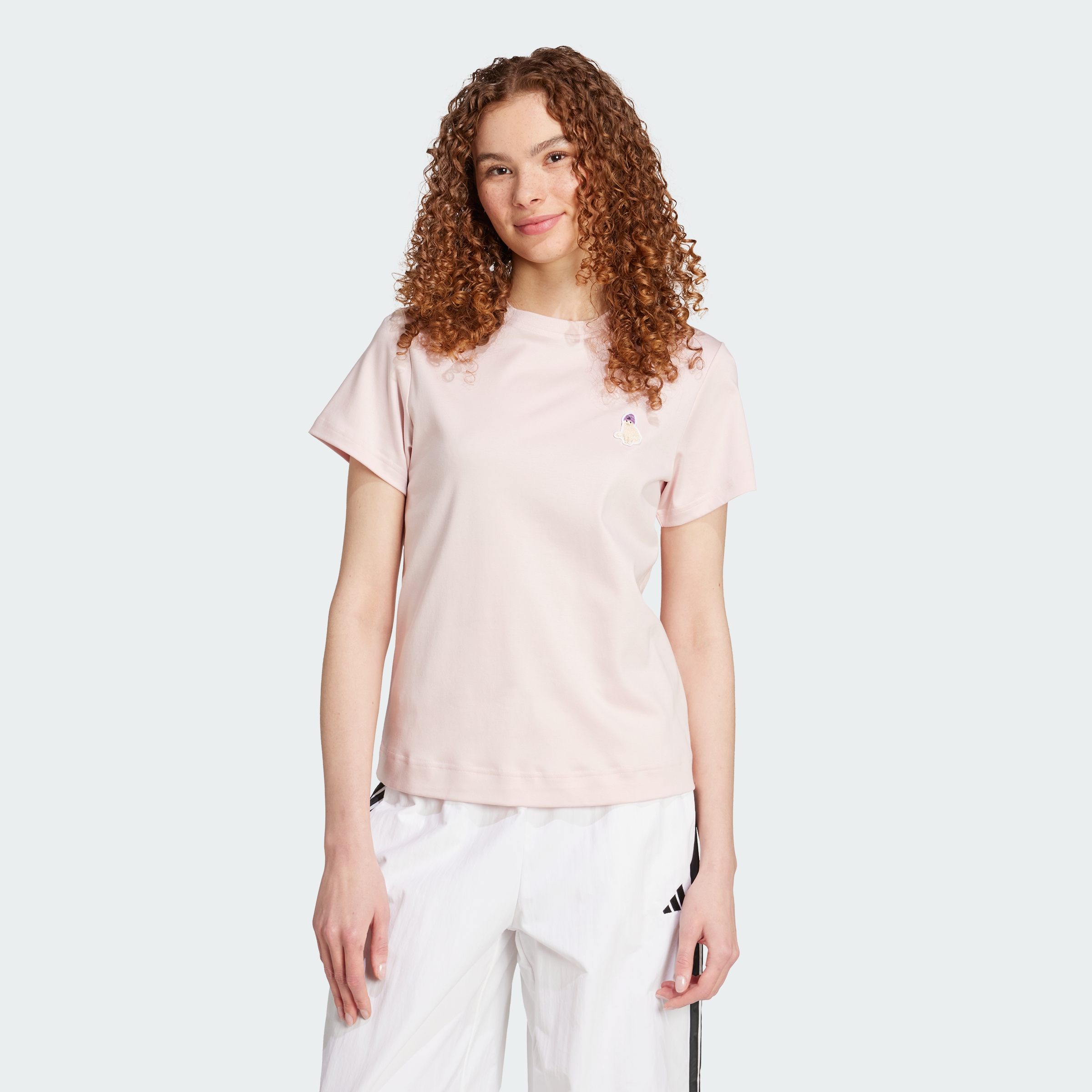 Talla S , adidas women Cat Patch Graphic Tee