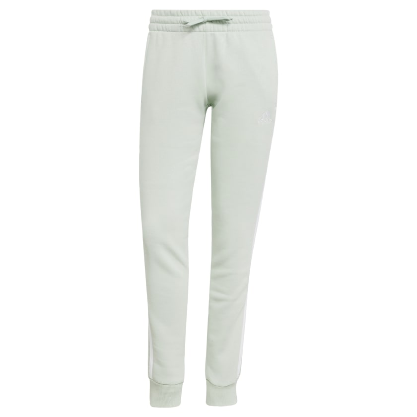 TALLA M - adidas women Essentials 3 Stripes Fleece Pants