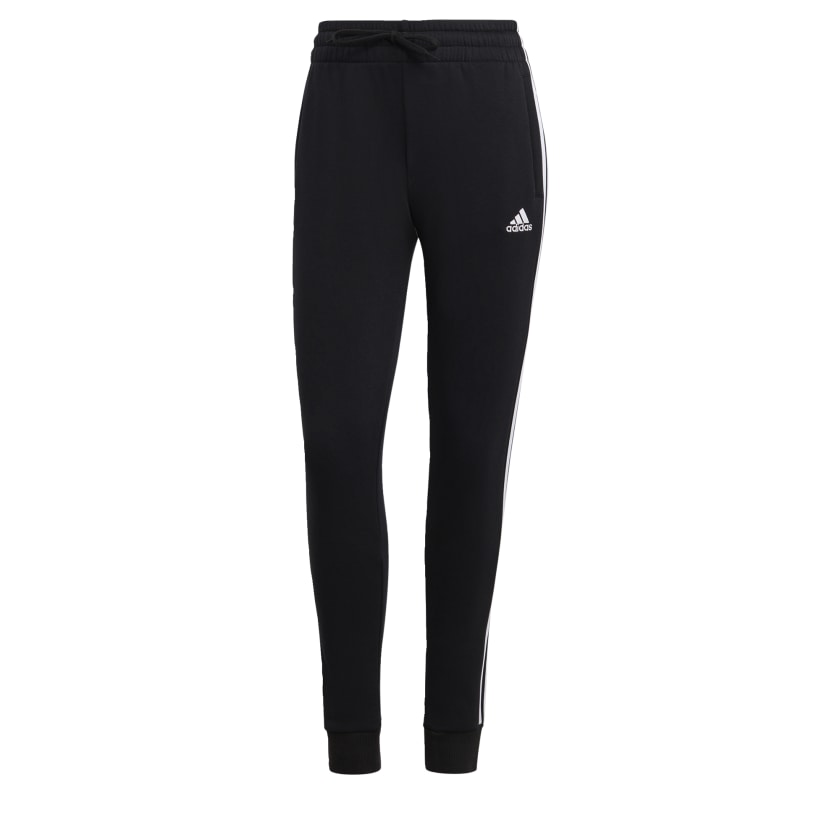 TALLA M - adidas women Essentials 3 Stripes Fleece Pants