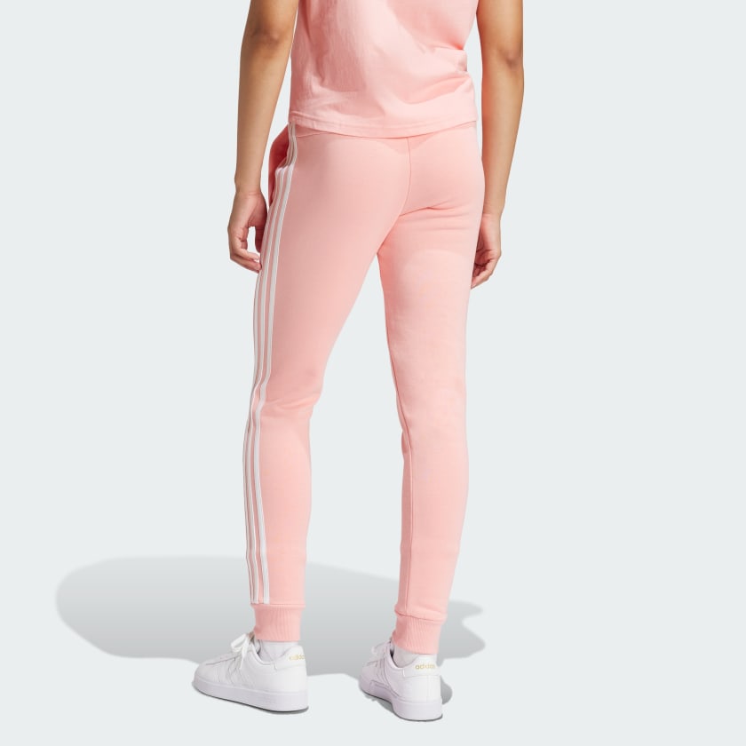 TALLA M - adidas women Essentials 3 Stripes Fleece Pants