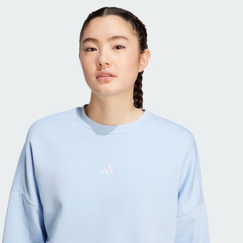 adidas women Essentials Small Logo Feelcozy Sweatshirt