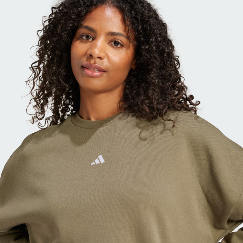 adidas women Essentials Small Logo Feelcozy Sweatshirt