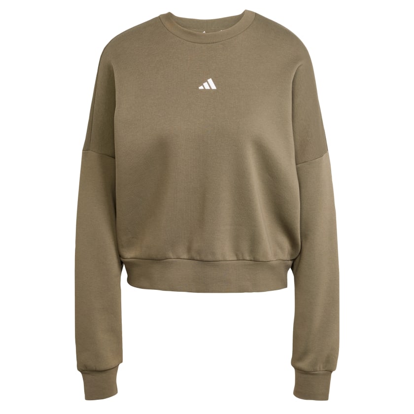 adidas women Essentials Small Logo Feelcozy Sweatshirt