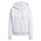 adidas women Essentials 3 Stripes Full Zip Fleece Hoodie