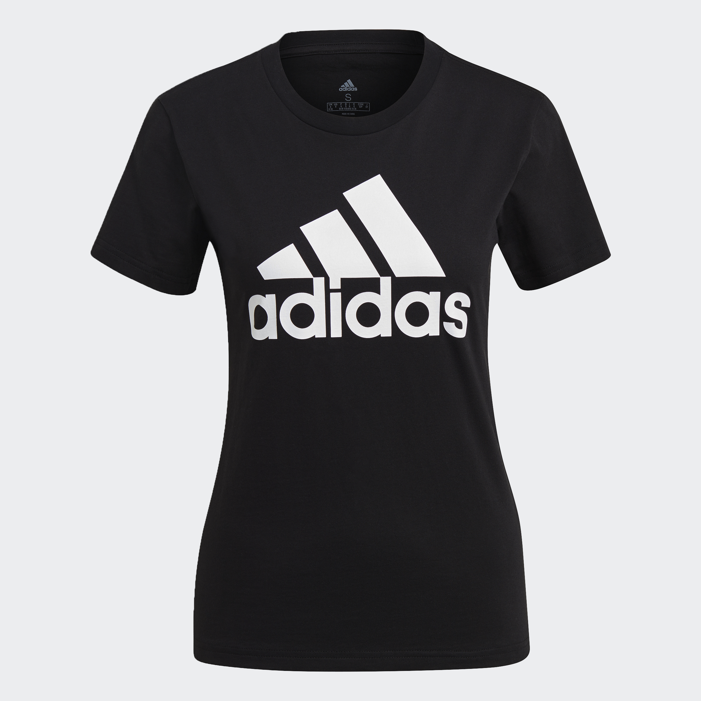 Disponible Negra Talla L adidas women Essentials Logo Tee