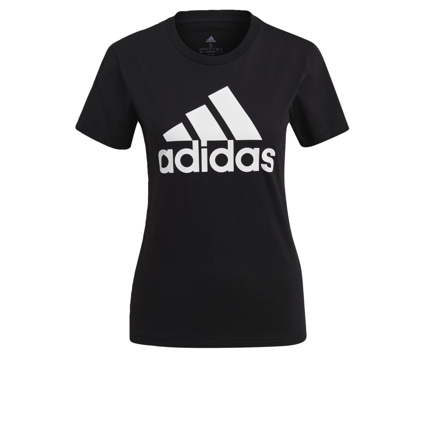Disponible Negra Talla L adidas women Essentials Logo Tee