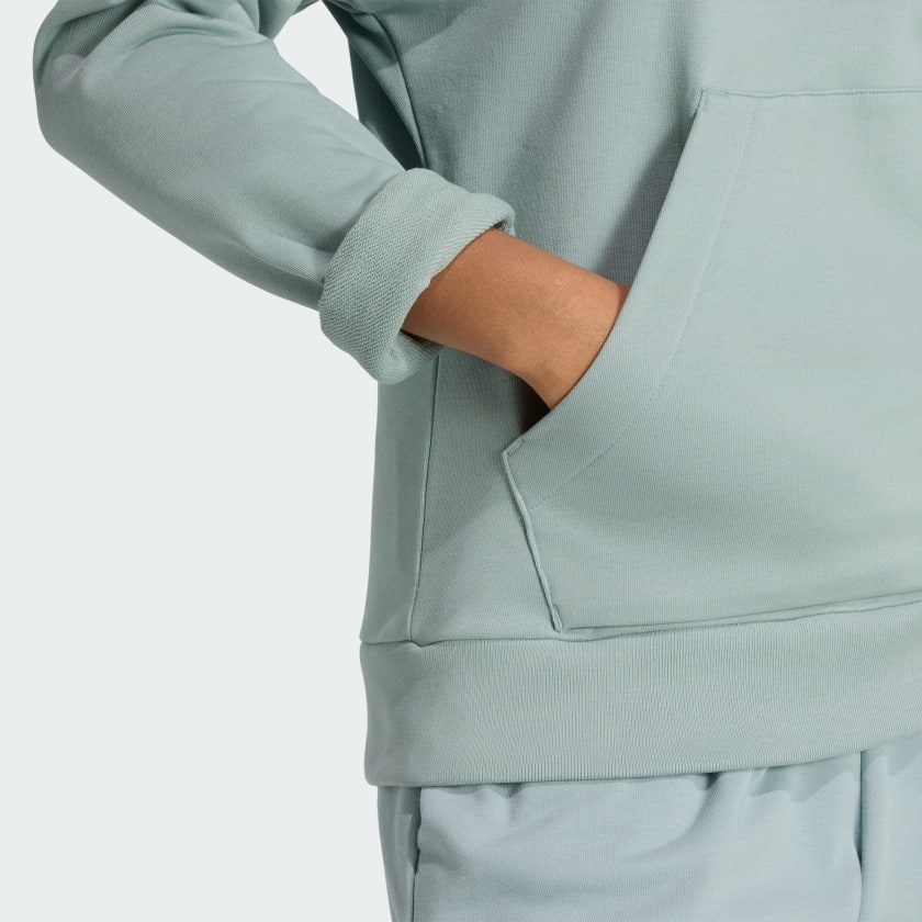 Talla M  -adidas women Essentials Small Logo French Terry Hoodie