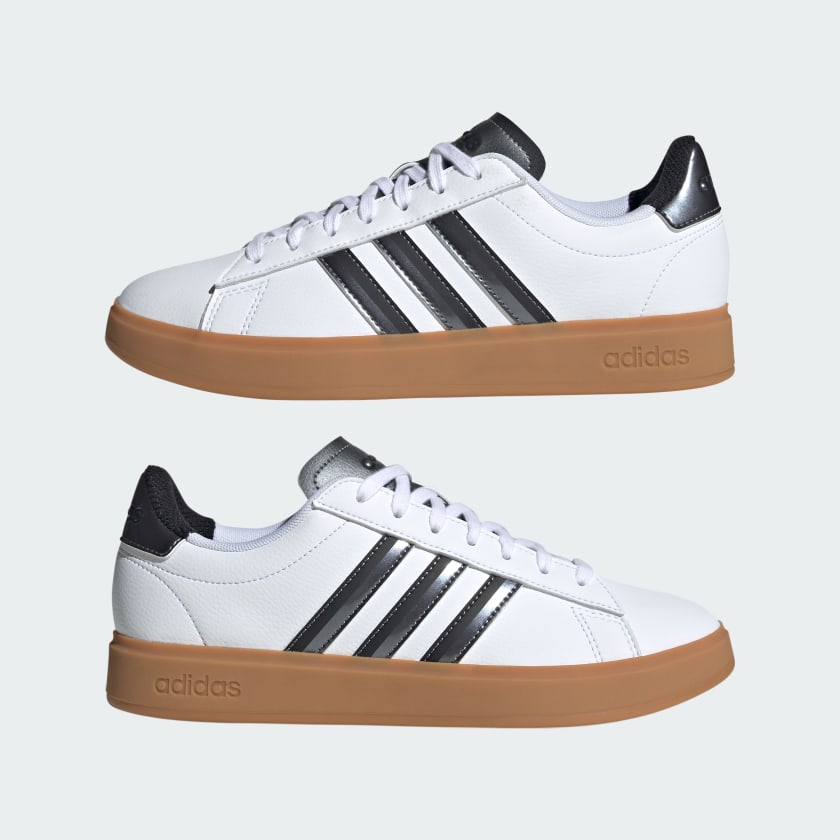 Adidas Women's Cushioned Grand Court 2.0 Low Top Shoes Casual Sneakers Multi Sz S Superiordealz1 (8097)