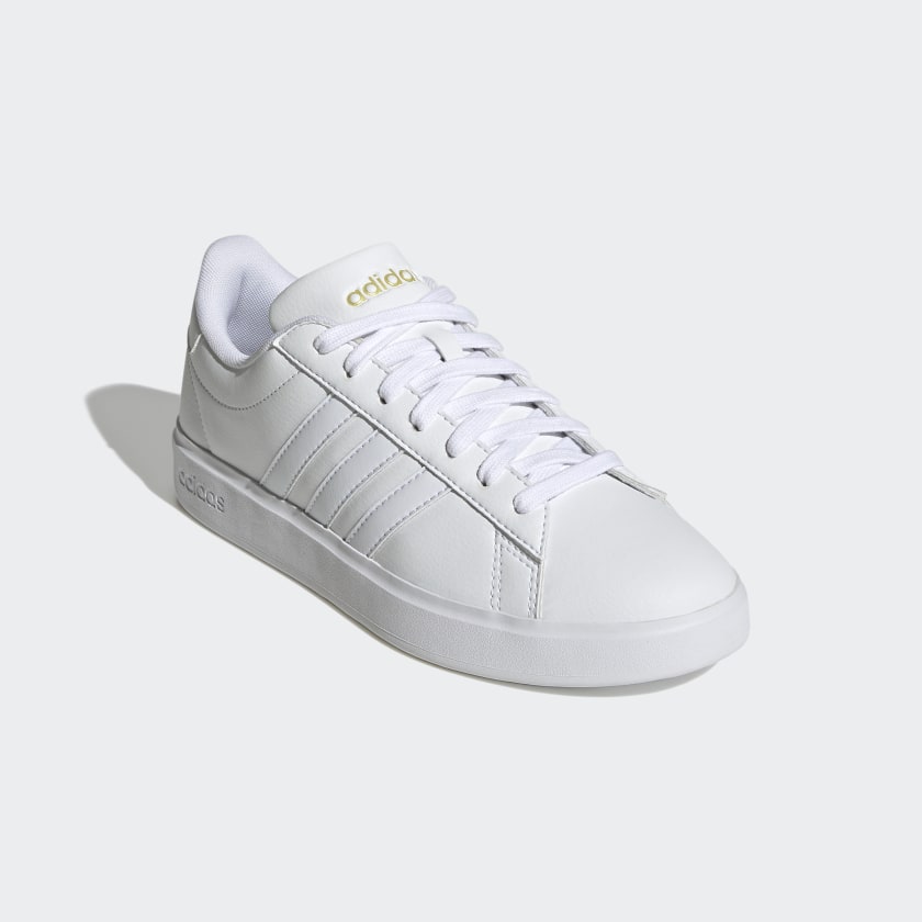 Adidas Women's Cushioned Grand Court 2.0 Low Top Shoes Casual Sneakers Multi Sz S Superiordealz1 (8097)