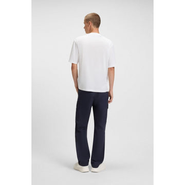 all gender t shirt with blurred logo print