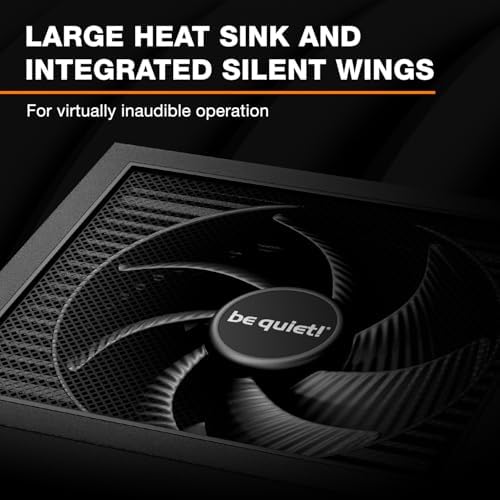 be quiet  Dark Power 13 1000W Quiet Performance Power Supply   80 Plus Titanium Efficiency   ATX 3 1  PCIe 5   Modular   BN661