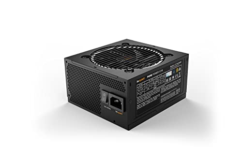 be quiet Pure Power 12 M 850W Modular Power Supply 80 Plus Gold ATX 3 1 PCIe 5 0 GPUs and 6 2 pin connectors 12VHPWR Cable Included Silent 120mm be quiet Fan BN505 I 10 Year Warranty