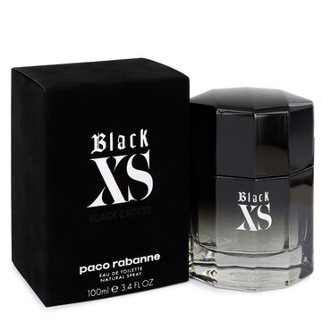 black xs eau de toilette spray for men   3 4 oz