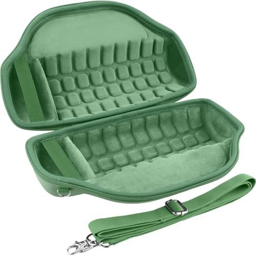 co2CREA Case for JBL Charge 6 Waterproof Portable Bluetooth Speaker  Hard Travel Case with Detachable Shoulder Strap  Black Case