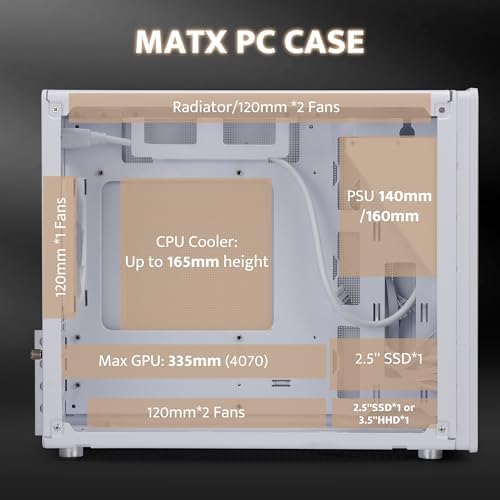 darkFlash WD200 2025  Portable Micro ATX PC Case with Handle  1 ARGB PWM Fans  with Walnut Wood  Type C  Support 240 AIO  H165mm Cooler  Simple Compact Desktop  Black