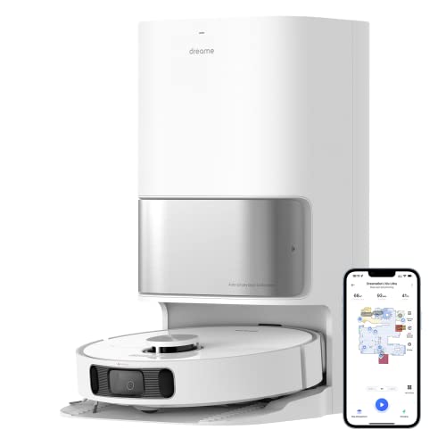 dreame L10s Ultra Robot Vacuum and Mop Combo  Auto Mop Cleaning and Drying  Self Refilling and Self Emptying Base for 60 Days of Cleaning  5300Pa Suction and AI Navigation  Compatible with Alexa