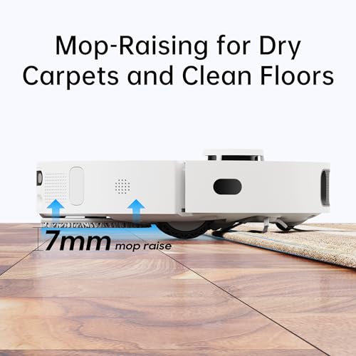 dreame L10s Ultra Robot Vacuum and Mop Combo  Auto Mop Cleaning and Drying  Self Refilling and Self Emptying Base for 60 Days of Cleaning  5300Pa Suction and AI Navigation  Compatible with Alexa