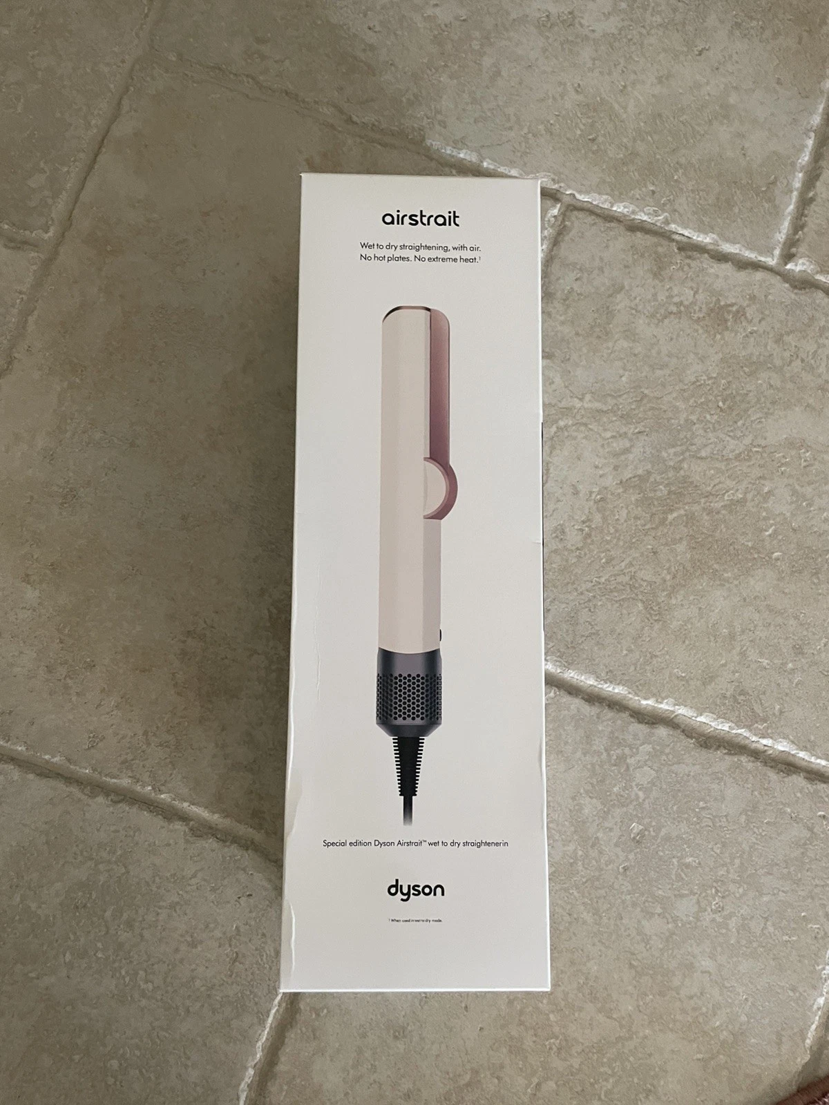 dyson air straight wet to dry straightener in sealed box 