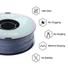 eSUN -Venta al por mayor- 10 rollos de filamento ABS+ de 1,75 mm de alta tenacidad, 1 kg para impresora 3D