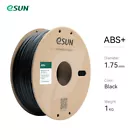 eSUN -Venta al por mayor- 10 rollos de filamento ABS+ de 1,75 mm de alta tenacidad, 1 kg para impresora 3D