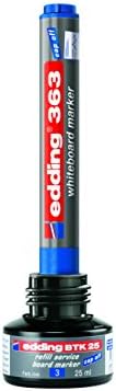 edding 363 whiteboardmarker set   diverse kleuren   8 whiteboardstiften   beitelpunt 1   5 mm   boardmarker uitwisbaar   voor whiteboard  flipchart  prikbord  memobord   sketchnotes   navulbaar