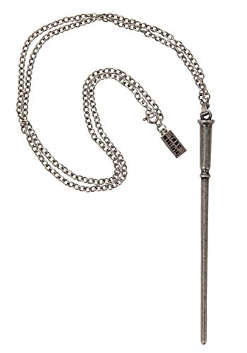 elope Tina Goldstein Wand Necklace   Silver Toned Metal Prop with Adjustable Chain  Officially Licensed