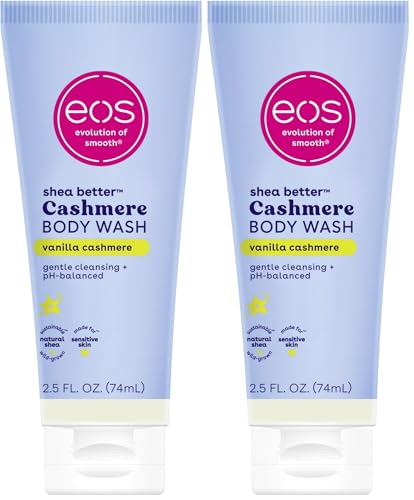 eos Body Wash  Vanilla  Moisturizing Creamy Gel Formula with Shea Butter  Glycerin  Vitamin E  pH Balanced  Sensitive Skin  Vegan  16 fl oz